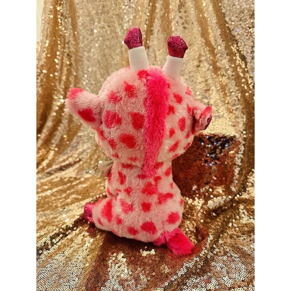 Ty Beanie Boos SWEETUMS the Giraffe for Valentine's Day 2019 13" P8 - Picture 2 of 8